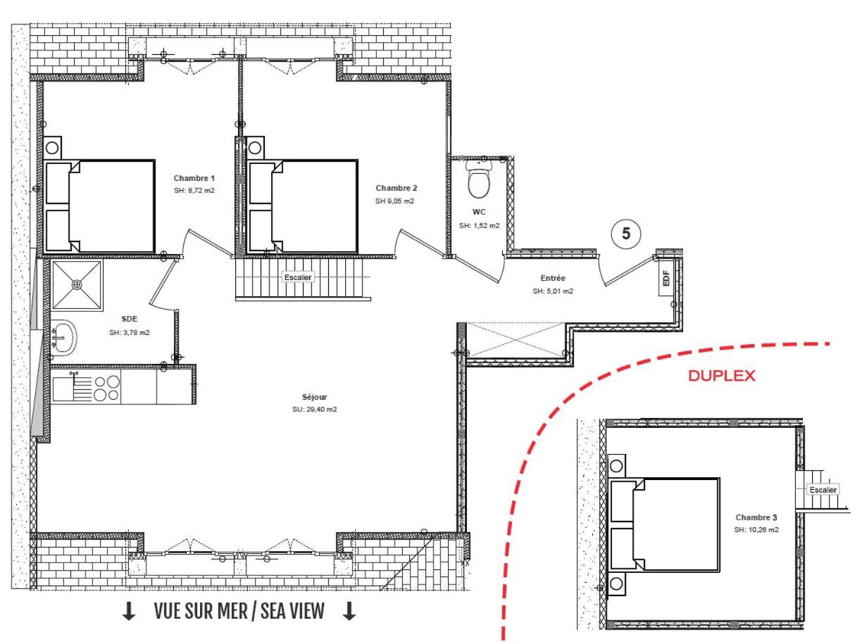 Residence La Plage D'Or Vierville-sur-Mer Room photo